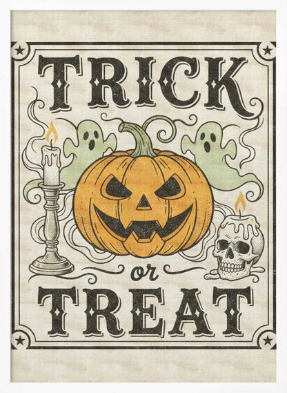 Trick or Treat - Poster / Art Print