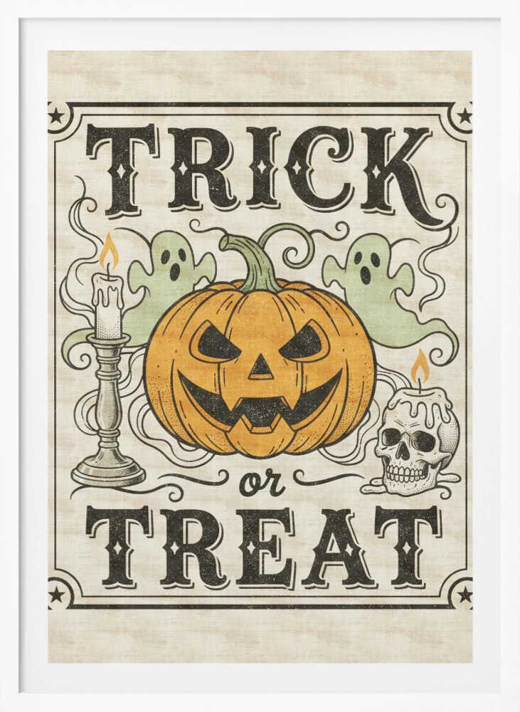 Trick or Treat - Poster / Art Print
