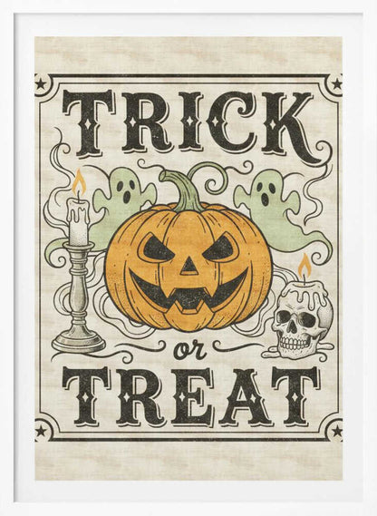 Trick or Treat - Poster / Art Print