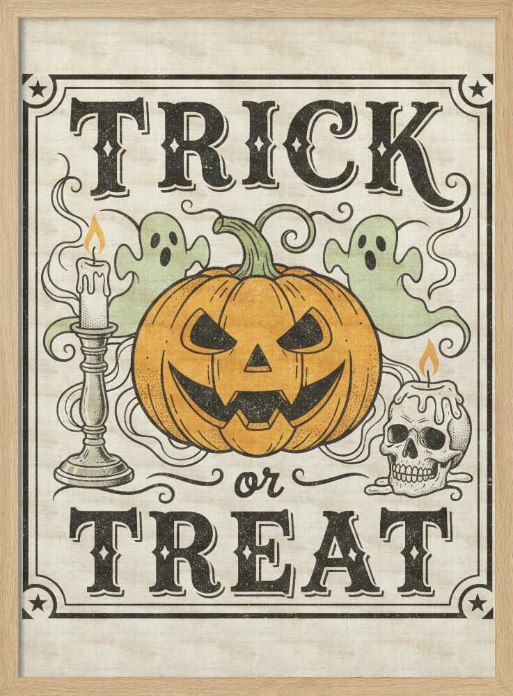 Trick or Treat - Poster / Art Print