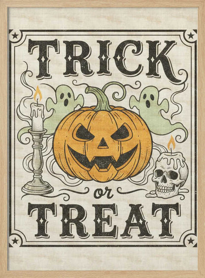 Trick or Treat - Poster / Art Print