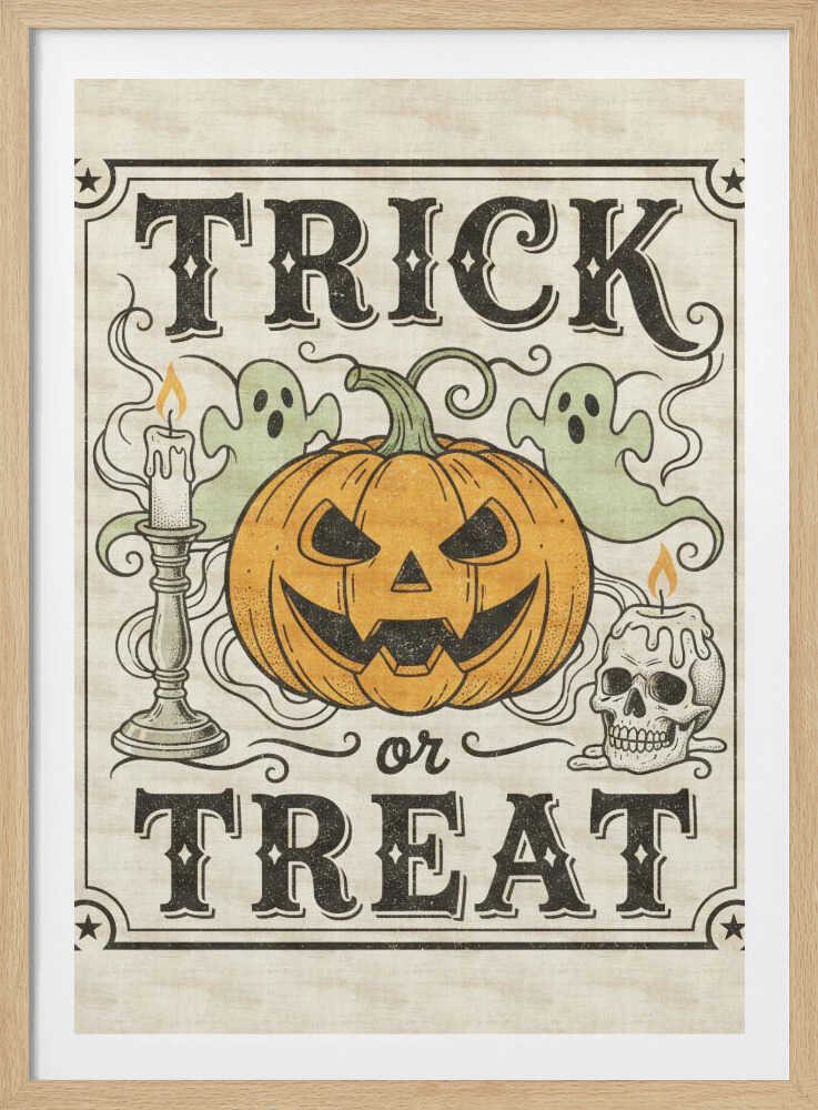 Trick or Treat - Poster / Art Print