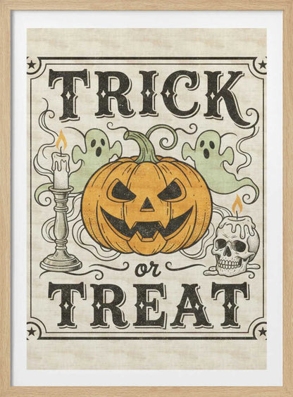 Trick or Treat - Poster / Art Print