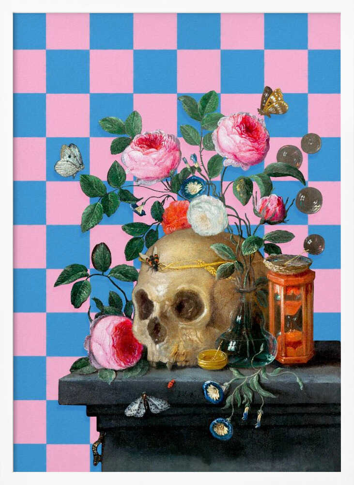 The Cheerfull Vanitas Still Life - Poster / Art Print