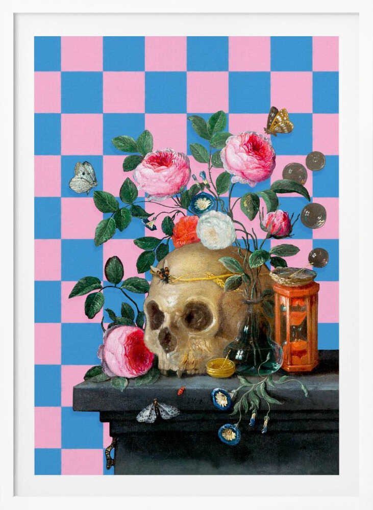 The Cheerfull Vanitas Still Life - Poster / Art Print