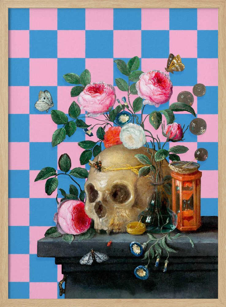 The Cheerfull Vanitas Still Life - Poster / Art Print