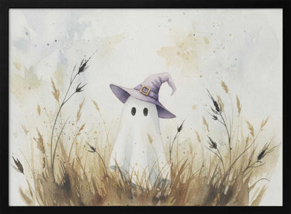 Cute Halloween Ghost - Poster / Art Print