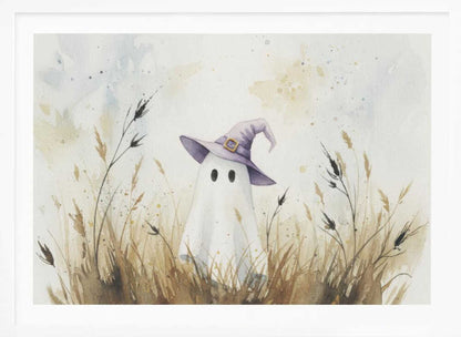 Cute Halloween Ghost - Poster / Art Print