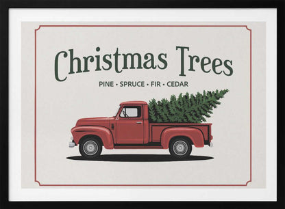Christmas Trees - Poster / Art Print