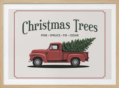 Christmas Trees - Poster / Art Print