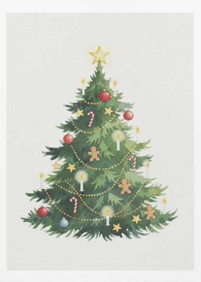 My Little Christmas Tree - Poster / Art Print