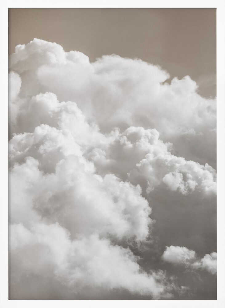 Sandy Clouds - Poster / Art Print