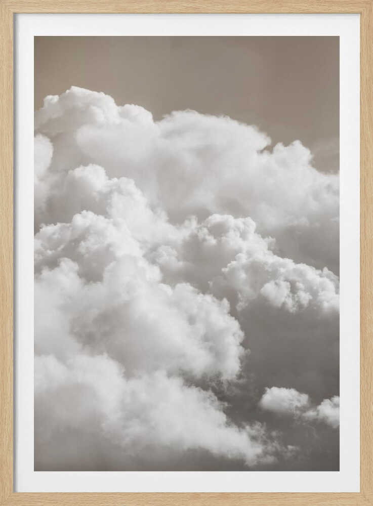 Sandy Clouds - Poster / Art Print