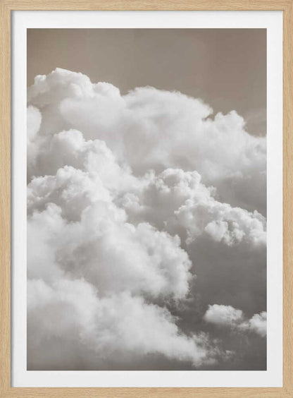 Sandy Clouds - Poster / Art Print