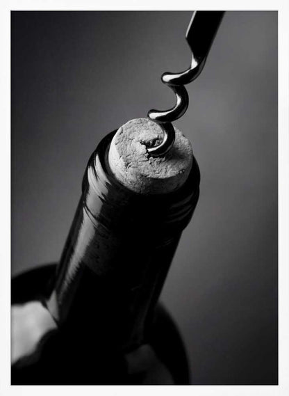 Wine Bottle Opening - Poster / Art Print