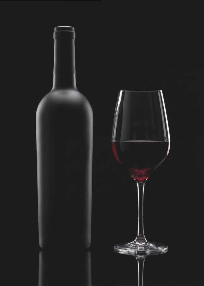 Wine In the Dark - Poster / Art Print