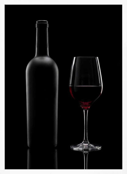 Wine In the Dark - Poster / Art Print