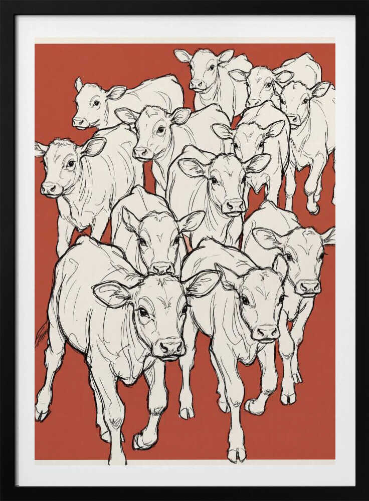 Cow Release - Poster / Art Print