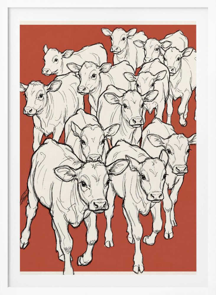 Cow Release - Poster / Art Print