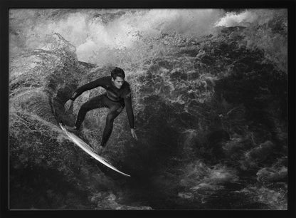 surfing to kingdom come - Poster / Art Print