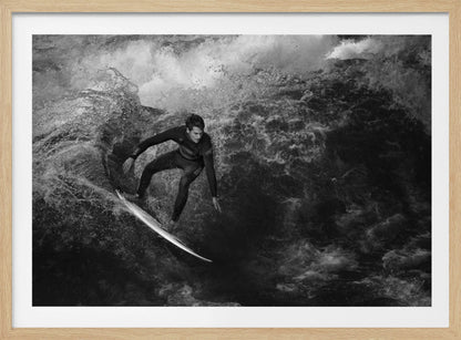 surfing to kingdom come - Poster / Art Print