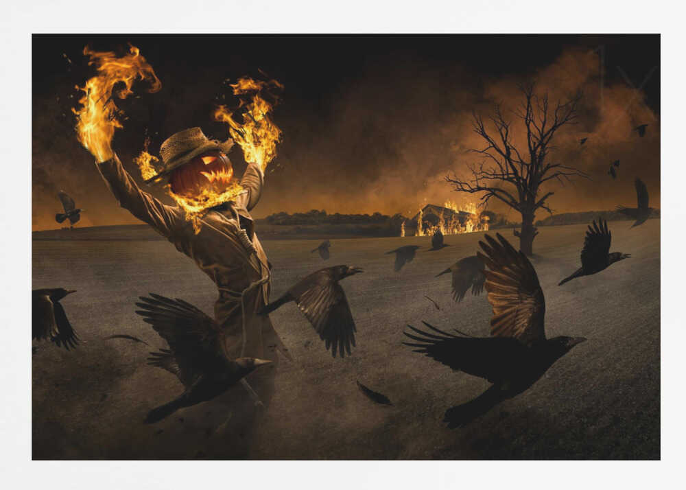 Jack-o'-Scarecrow - Poster / Art Print