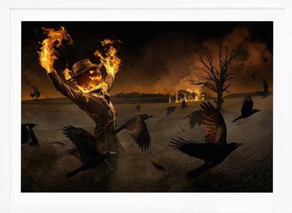 Jack-o'-Scarecrow - Poster / Art Print