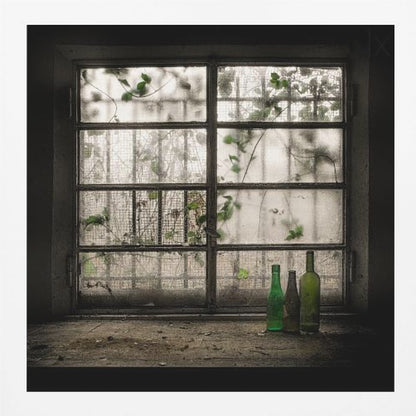 Still-Life with glass bottle - Poster / Art Print