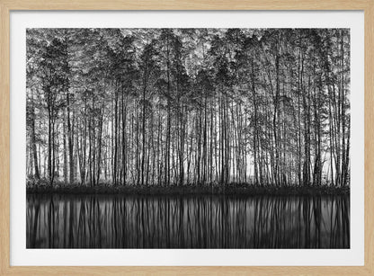 Pointillism Nature - Poster / Art Print