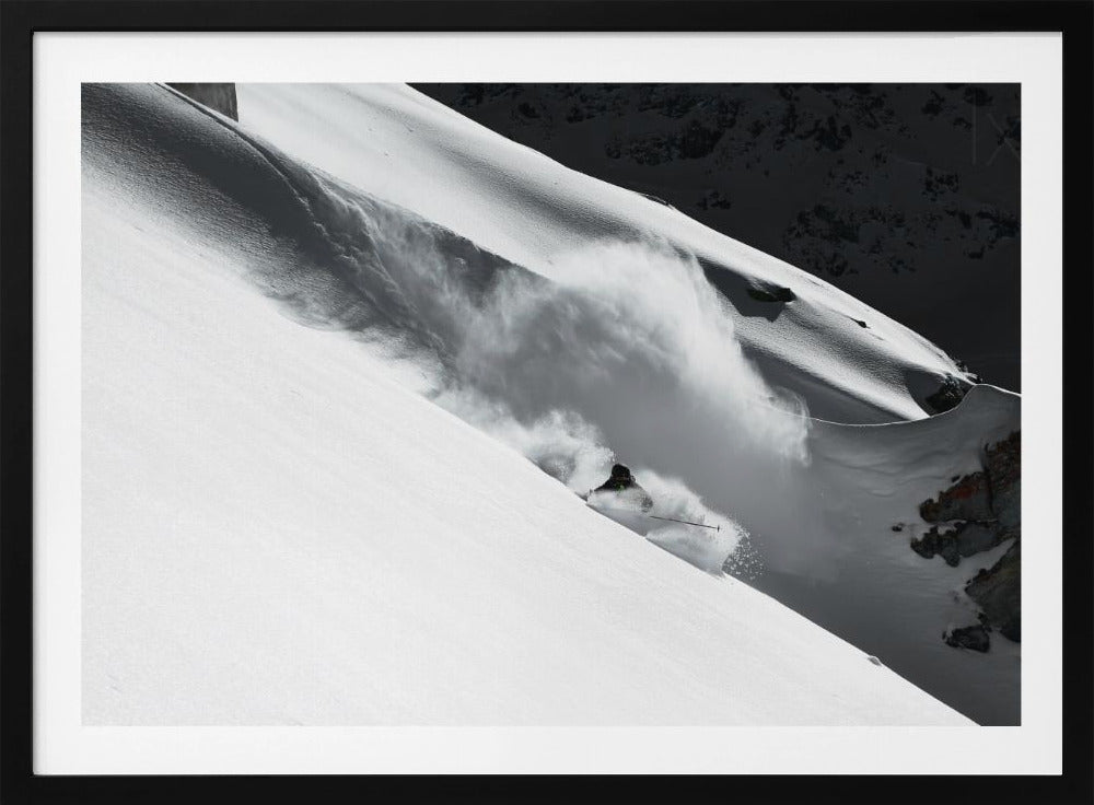 Cloud of Snow - Poster / Art Print