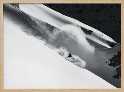 Cloud of Snow - Poster / Art Print