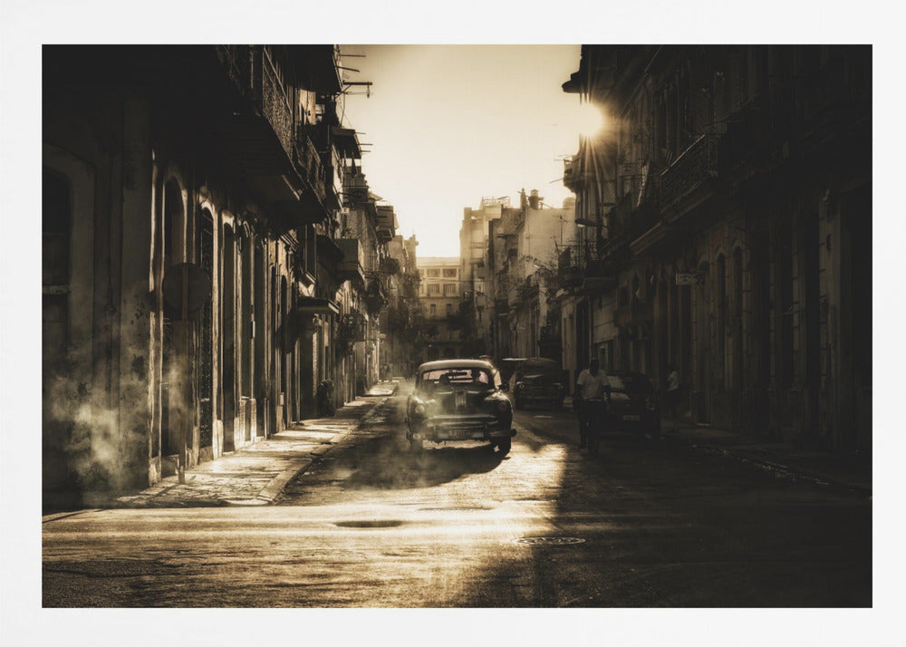 Mystic morning in Havana... - Poster / Art Print