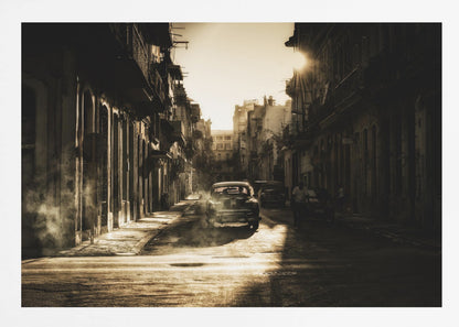 Mystic morning in Havana... - Poster / Art Print