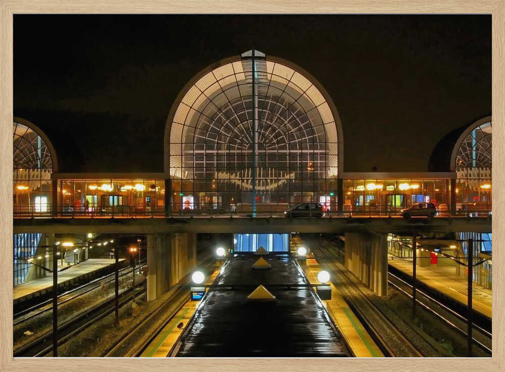 Hoeje Tastrup Station - Poster / Art Print
