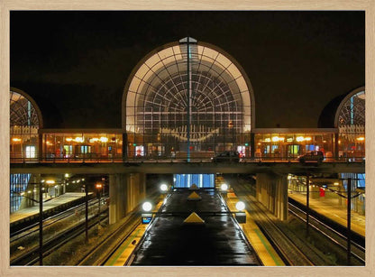 Hoeje Tastrup Station - Poster / Art Print