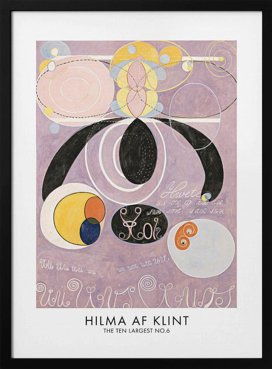 The Ten Largest No.6 Poster - Poster / Art Print