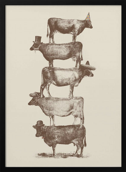 Cow Cow Nuts - Poster / Art Print