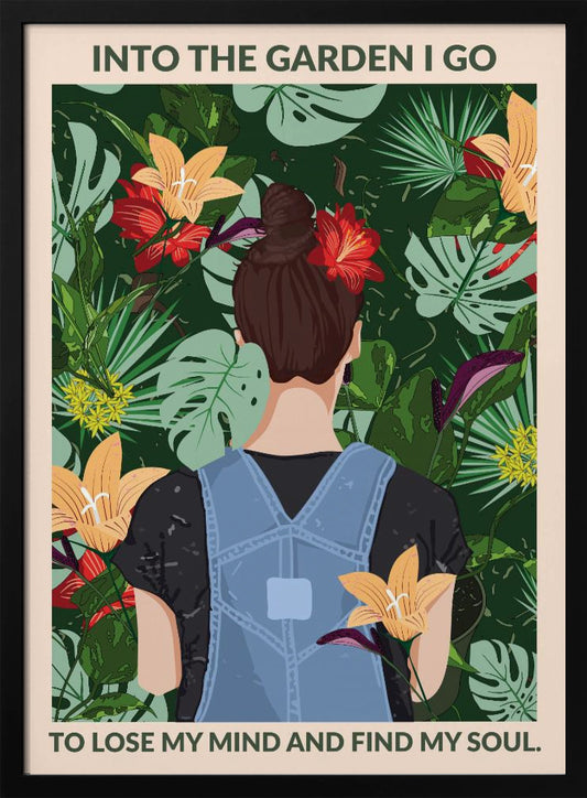 Into the Garden Standard Wall Art - Poster / Art Print