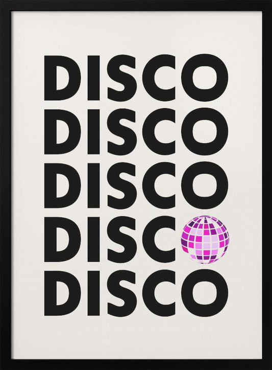 Disco - Poster / Art Print
