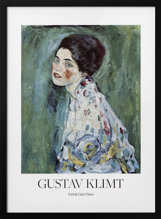Porträt Einer Dame (1916–1917) Poster - Poster / Art Print