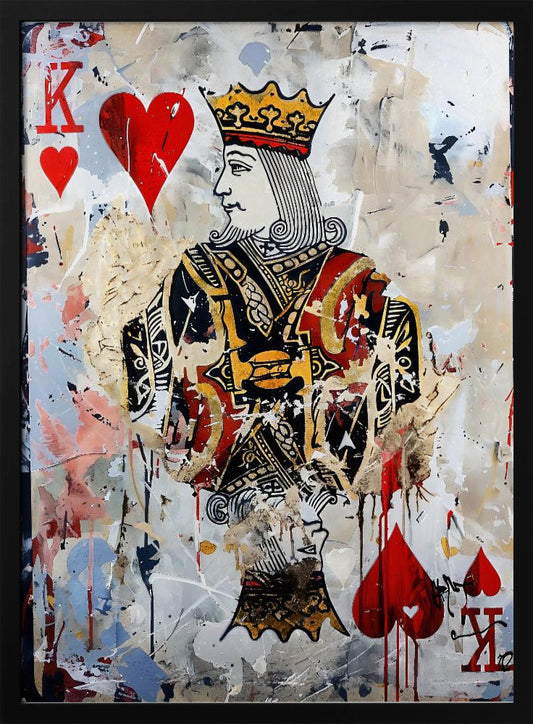 King of Hearts - Poster / Art Print