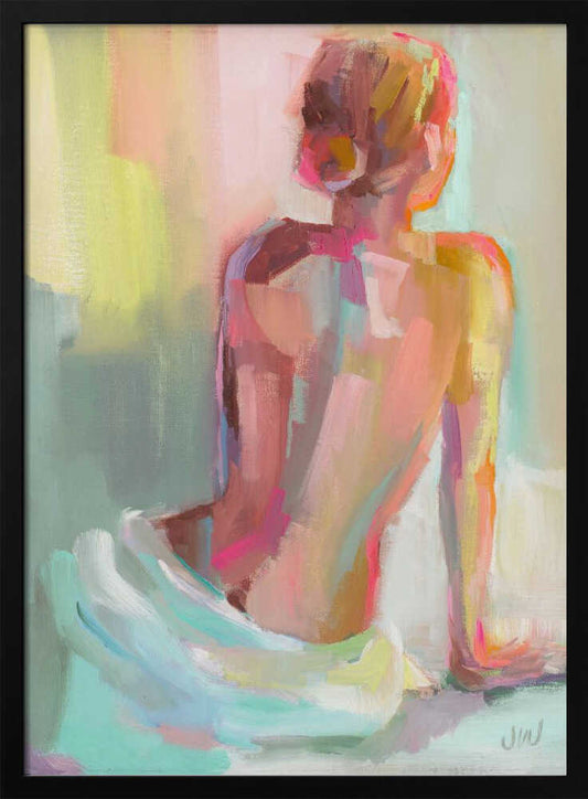 Woman Posing - Poster / Art Print