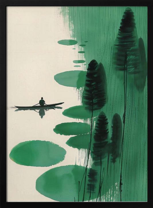 Serenity On the River - Poster / Art Print