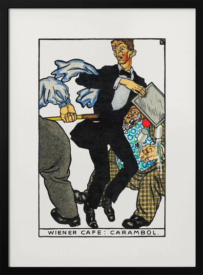 Viennese Café Carambole - Poster / Art Print