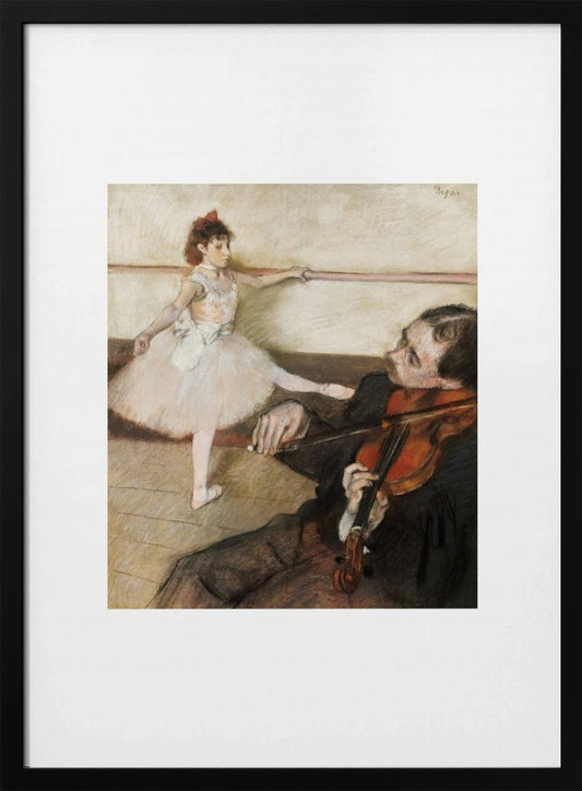 The Dance Lesson No.2 - Poster / Art Print