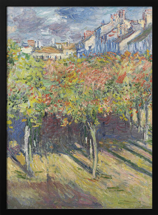 Le Cours Du 14 Juillet Vu De La Maison De Claude Monet - Poster / Art Print