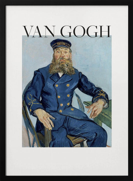Portrait of the Postman Joseph Roulin (1888) - Poster / Art Print