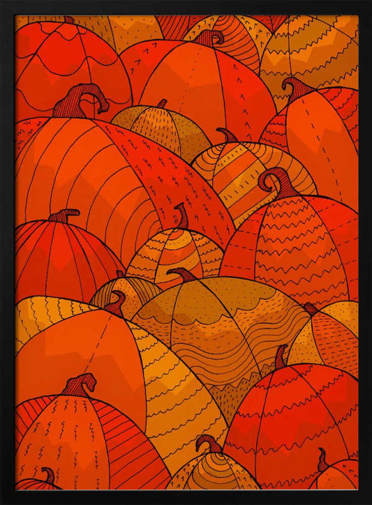 Pumpkins - Poster / Art Print
