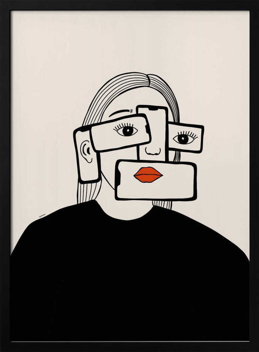 MODERN SOCIETY - Poster / Art Print