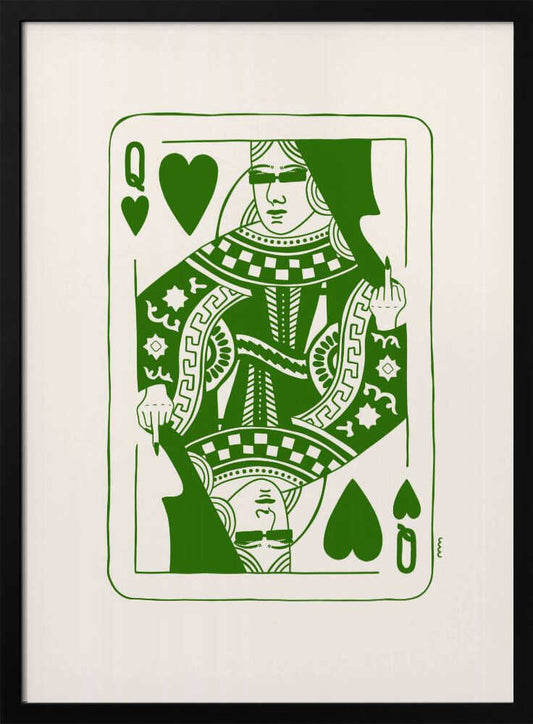 QUEEN OF BROKEN HEARTS - Poster / Art Print